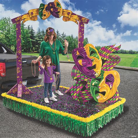 Mardi Gras Parade Float Deluxe Decorating Kit - 10 Pc. | Oriental Trading