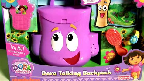 Dora The Explorer Talking Backpack Surprise Magical Toys Slime ...