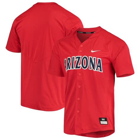 Men's Nike Red Arizona Wildcats Vapor Untouchable Elite Full-Button ...