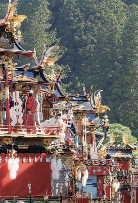 The beautiful Takayama Festival, with its splendid floats