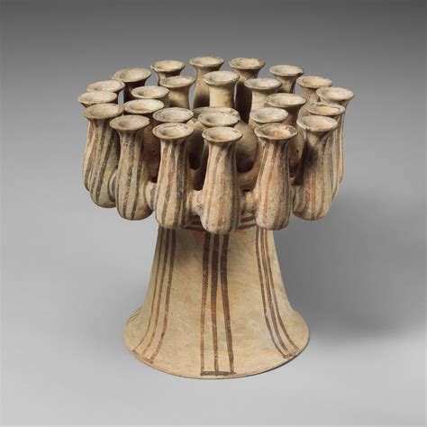 Terracotta kernos (vase for multiple offerings) | Minoan, Ancient greek ...