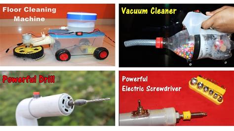 4 DIY DC Motor Projects (low cost creative ideas) - YouTube