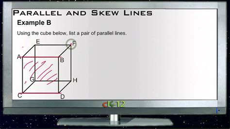 Parallel and Skew Lines: Examples (Basic Geometry Concepts) - YouTube