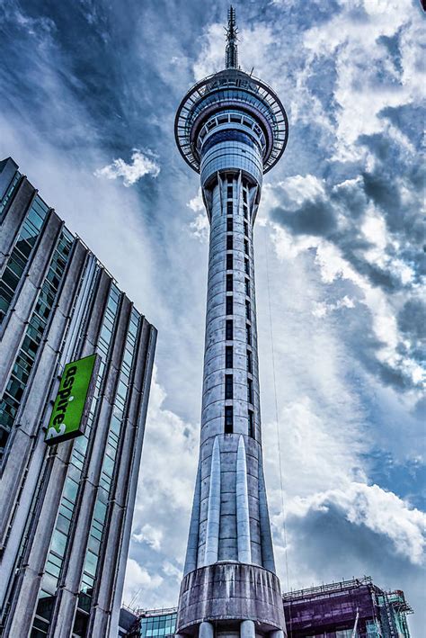 Sky Tower - Auckland, New Zealand Photograph by Jon Berghoff - Pixels