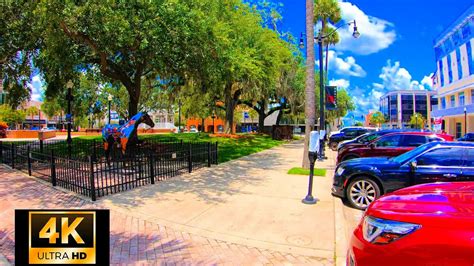 A Quick Tour of Historic Downtown Square Ocala FL [4K] - YouTube