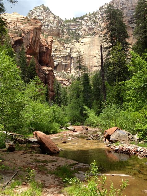 West Fork trail in Oak Creek Canyon near Sedona, AZ Photo by Chris ...