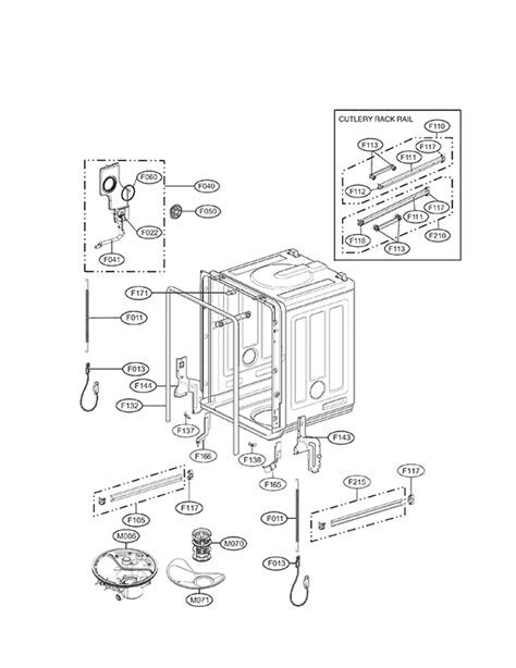 LG Dishwasher LDF7774BD | Partswarehouse