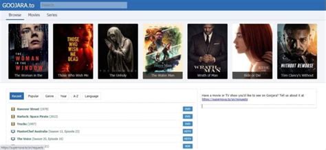 Goojara- Best Free Streaming, TV Shows And Movie Download Site | Vic's ...