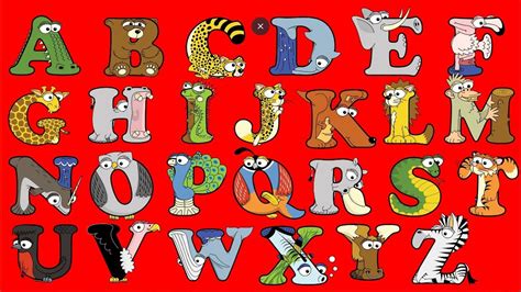 Alphabetimals A-Z / alphabet animals a-z /Learn alphabets ABC book ...