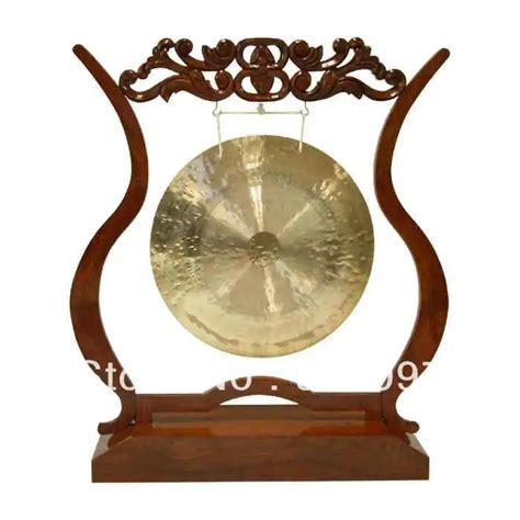 high quality brass gong !100% handmade bronze gong,10''chinese ...