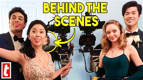 To All the Boys Behind The Scenes Cast Secrets - YouTube