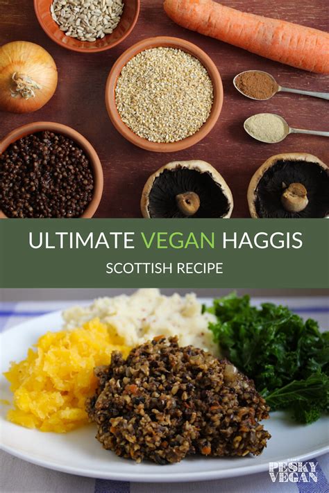 Ultimate Vegan Haggis (Scottish Recipe) | The Pesky Vegan