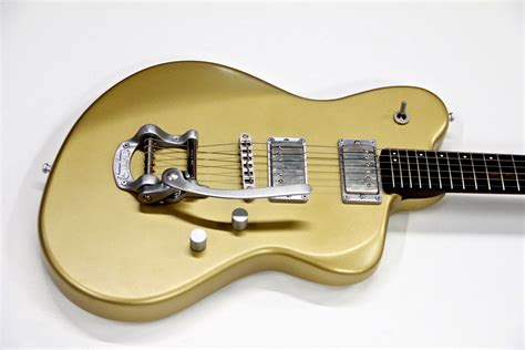 Henman Guitars Mod 2010's Honey Gold Guitar For Sale Henman Guitars