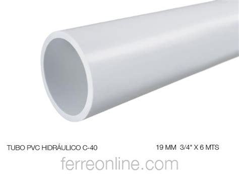 Larach Y Cia Tubo PVC Potable Amanco SCH40 3/4-plg 6mts, 41% OFF