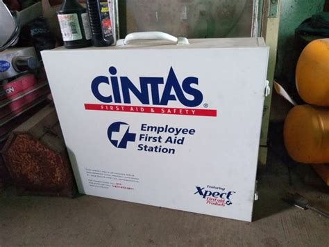 Cintas first aid kit metal box for Sale in Alpine, CA - OfferUp