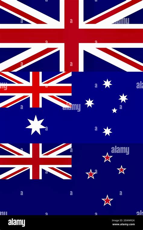 Uk australia and new zealand flag hi-res stock photography and images ...