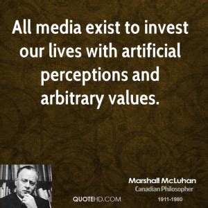 Marshall McLuhan Quotes. QuotesGram