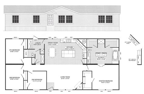 Modular Home Floor Plans 4 Bedrooms - floorplans.click