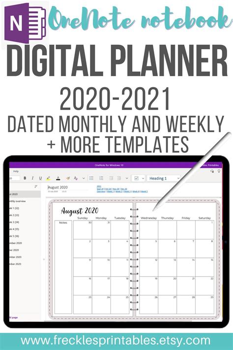 Onenote Templates Planner