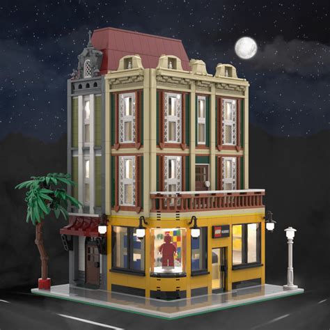 LEGO MOC Modular LEGO Store by MOC_Expert | Rebrickable - Build with LEGO