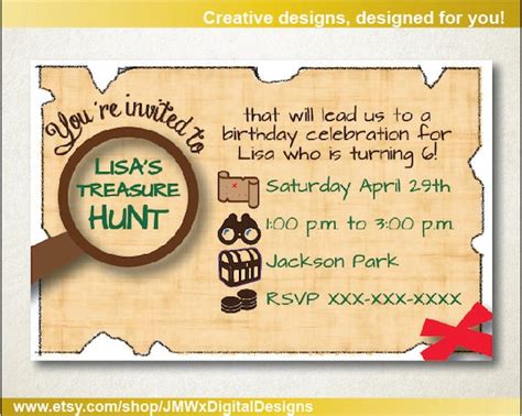 The 30 Best Ideas for Treasure Hunt Birthday Party – Home, Family ...