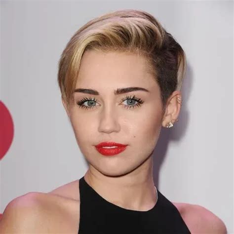 Miley Cyrus Haircut Front And Back