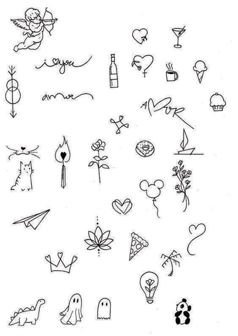 Cute Small Printable Tattoo Designs - Printable Templates