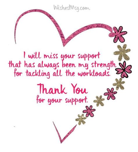 Thank You Messages for Colleagues & Appreciation Note - WishesMsg ...