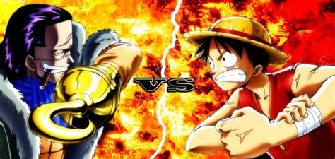 One piece - Crocodile VS Luffy by darkludovic on DeviantArt