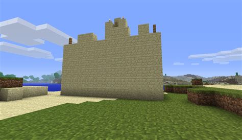 sand castle Minecraft Map