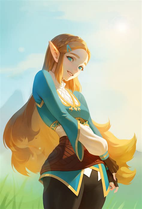 Zelda by JINWU_ | The Legend of Zelda: Breath of the Wild | Know Your Meme