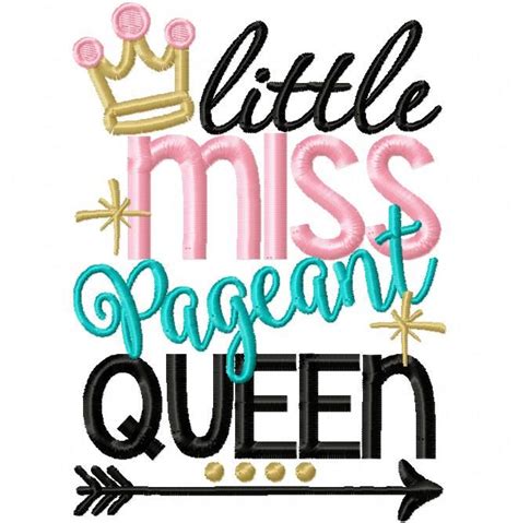 little miss pageant queen crown app 5x7 | Little miss, Fancy pants, New ...