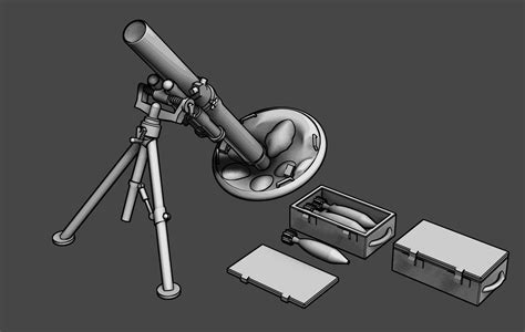 12cm Granatwerfer 42 - Wargaming3D