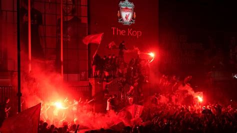 Liverpool win Premier League title: 10 arrested as fans celebrate end ...