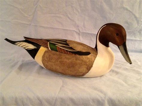 Duck Decoy - Pintail Drake by wildfowl carver Jim Britton | Duck decoys ...