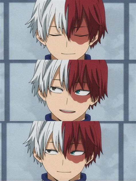 todoroki smile wallpaper | Anime smile, Anime love, Anime