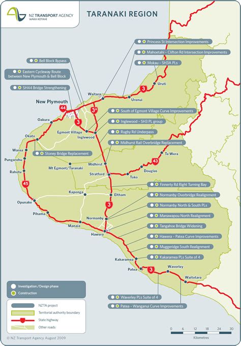 Taranaki Hospital Map