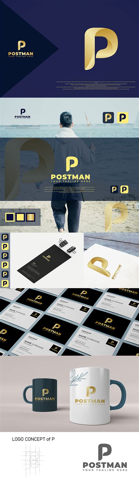 Postman Creative and Modern Logo on Behance