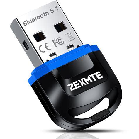 Buy ZEXMTE Bluetooth Dongle Adapter, Bluetooth Adapter USB 5.1 CSR ...