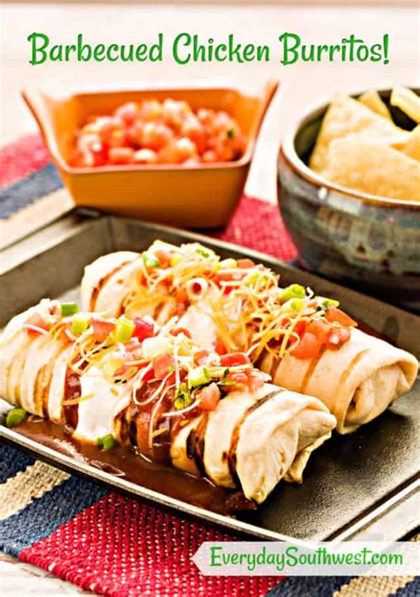 BBQ Chicken Burrito Recipe - Everyday Southwest