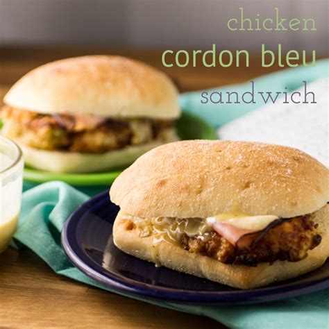 Chicken Cordon Bleu Sandwich - Chattavore