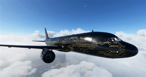 [A32NX] Sci-Fi FBW A320 Neo 4K Livery v1.0 - MSFS2020 Liveries Mod