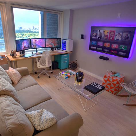 50 Awesome Gaming Room Setups [2023 Gamer's Guide] | Games room ...