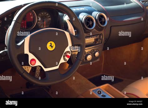 Interior of Ferrari Modena Stock Photo - Alamy