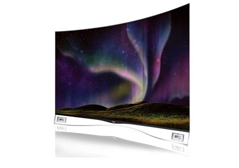 LG 55EA9800 55-inch curved OLED television launched in India at Rs. 9 ...