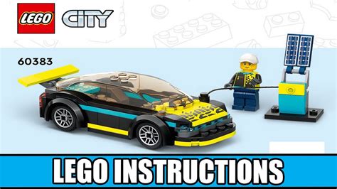 LEGO Instructions | City | 60383 | Electric Sports Car - YouTube