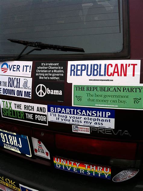 17 Awesome Political Bumper Stickers