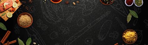 Background For Food Banner / Simple Food Black Background Psd Layered ...