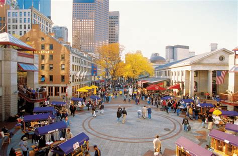 Faneuil Hall Marketplace | market, Boston, Massachusetts, United States ...