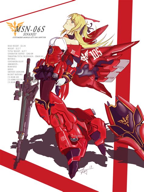 Gundam Girl Sinanju by Long1995 on DeviantArt